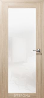 Межкомнатная дверь "Сингл" амурская лиственница белое
